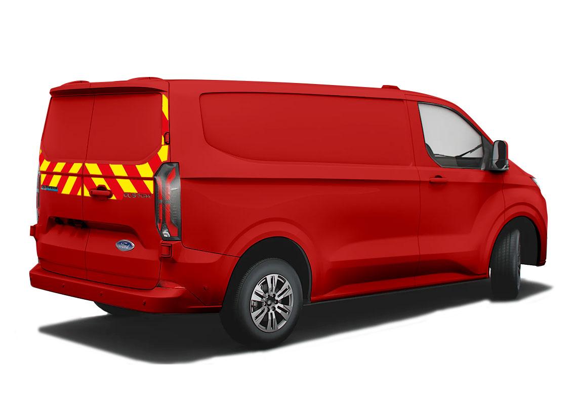 Pre-cut chevron kit FIRE TRUCK AVERY PEUGEOT EXPERT 2016-2023